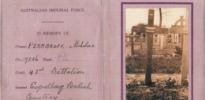 Challenging the Anzac ideal: the tragic stories of two Australian deserters in WWI