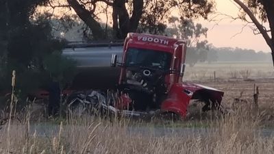 Driver spoke with police three minutes before crash that killed five people at Strathmerton, court told