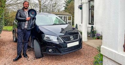 Drivers stunned after having to dodge pots and pans on busy Scots road