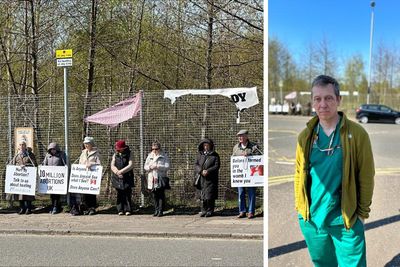 I'm a radiologist in Glasgow, and anti-abortion protesters drive me mad