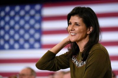 Nikki Haley divides opinion by wearing white dress to daughter’s wedding