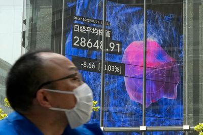 Stock market today: Asian shares follow Wall Street lower