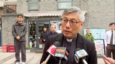 Hong Kong bishop invites head of China's state-backed church