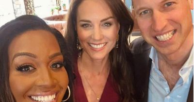 Alison Hammond wows her followers with Prince and Princess of Wales selfie as they make same 'Queen' remark