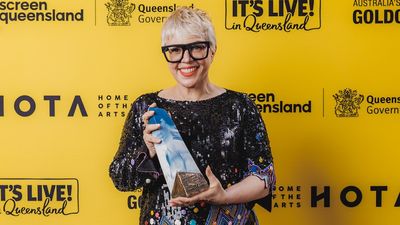 Film greats Catherine Martin, Baz Luhrmann win Chauvel Award for furthering Australian screen industry