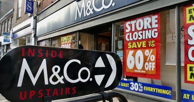 Fashion chain M&Co closing 20 shops TOMORROW with rest going in weeks - see list