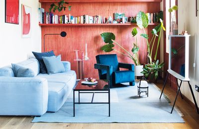 'It's official - just 10% is all you need'. Our color expert on how small living rooms can take bold shades if you use them well