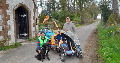 Eco cyclists who has travelled the world describes Dumfriesshire road litter as worst he's ever seen