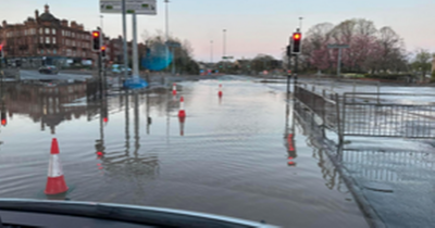 Major flooding in Glasgow as burst water pipe leaves thousands of homes without water