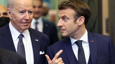 Macron, Biden search for China reset after French leader's comments on Taiwan