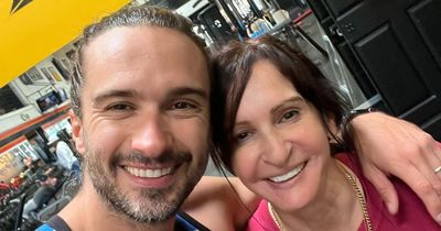 Joe Wicks fans in sheer disbelief at his fit mum's real age as he posts rare photo