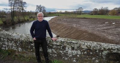 Farmer jailed and ordered to pay £1.2MILLION as builders to rip up trees along river