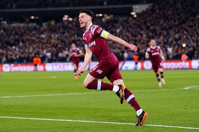 Declan Rice says West Ham are hitting form at the right time