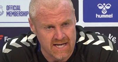 'The story behind that' - Sean Dyche reveals new details of Everton defeat to Chester
