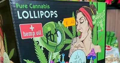 Cannabis-laced lollipops in packaging 'appealing to kids' found on sale for just 40p