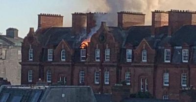 Fire in historic city centre flats leaves tenants temporarily homeless and belongings destroyed