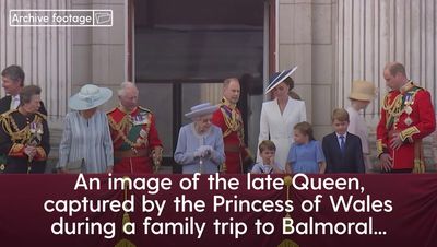 Picture of late Queen and young royals released on what would have been her 97th birthday