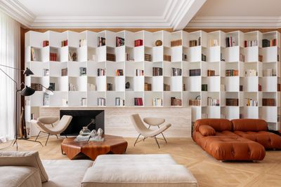 Is this the world's best bookcase? Inside a Parisian home where incredible shelving takes a starring role