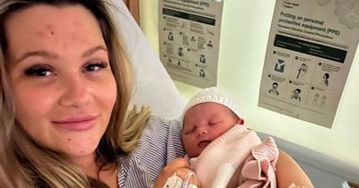 Shaughna Phillips had emergency C-section as she shares scary birth story for first time