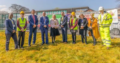 Ground is broken on massive school building project in Ashton
