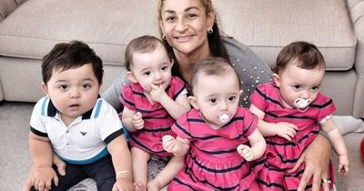 Britain's oldest quadruplets mum lives in Travelodge after being made homeless