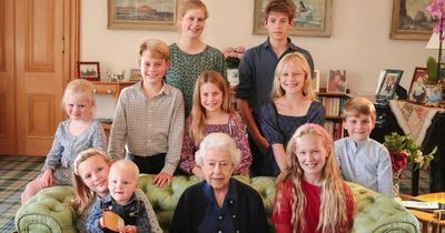 Kate Middleton shares adorable unseen snap of Queen Elizabeth with great-grandchildren to mark late monarch's birthday