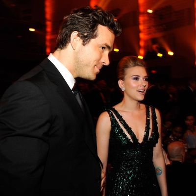 Scarlett Johansson makes a rare comment about her marriage to Ryan Reynolds