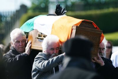 Funeral takes place for man found liable for Omagh bombing