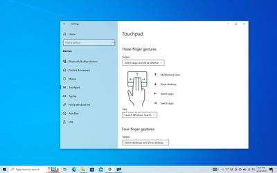 How to customize 'Precision Touchpad' settings on Windows 10