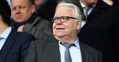 Everton chairman Bill Kenwright issues statement on his health amid fans' removal demands