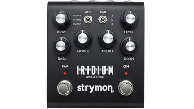 Foo Fighter Chris Shiflett was using a Strymon Iridium pedal on his UK tour instead of an amp