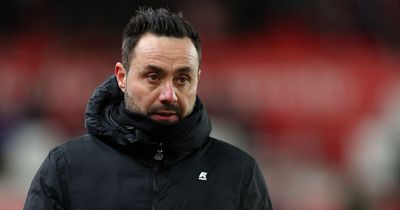 Brighton boss Roberto De Zerbi makes Man United claim after Sevilla loss and gives two injury updates