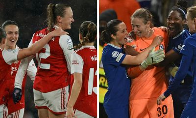 Arsenal and Chelsea enter European last four with women’s game in flux