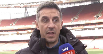 Gary Neville riles Arsenal fans again by brutally dismissing injury complaints