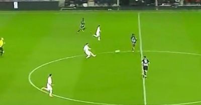 Lionel Messi produces outrageous assist for Kylian Mbappe from his own half