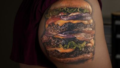 Would you get a cheeseburger tattooed on your butt for free burgers?