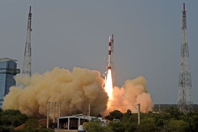 Indian rocket sends 2 Singaporean satellites to orbit in 'textbook launch'