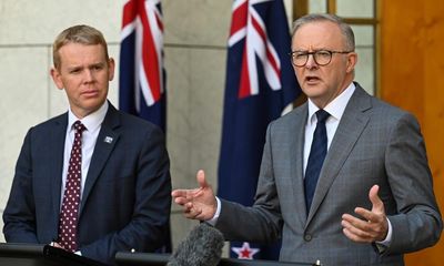 Albanese to welcome Chris Hipkins amid migration overhaul – as it happened
