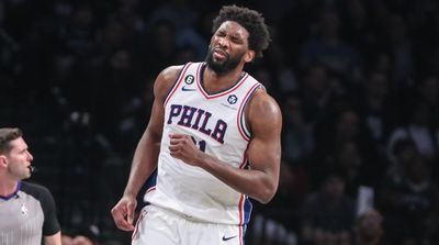 Report: Joel Embiid Suffered Knee Injury That Will Cause Him to Miss Game 4 vs. Nets