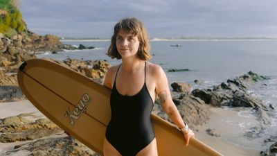 Surfer Lucy Small says women's pay in sport hasn't come far enough two years on from iconic speech