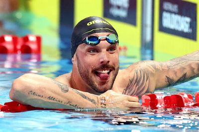 Swim star Chalmers hopes going public with mental health battles helps others