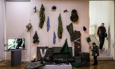 Curating the war: Kyiv museum exhibits objects left by Russian soldiers