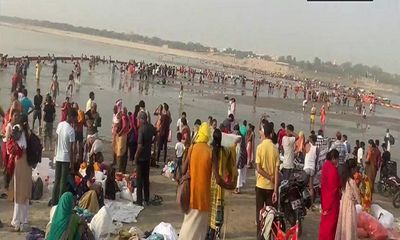 Akshaya Tritiya: Thousands of devotees take holy dip at Sangam in Prayagraj