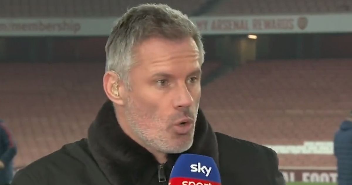 Jamie Carragher singles out Arsenal duo behind…