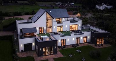 Brand new £2.5m Hollywood-style home near Greater Manchester with cinema, gym and huge 2-acre plot