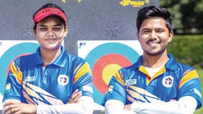Indian archers claim World Cup gold in compound mixed team
