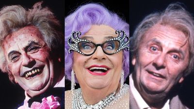 A look back at the colourful characters of Barry Humphries