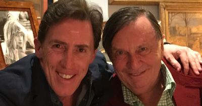 Barry Humphries' final days as pal Rob Brydon tells how comic made him laugh to the end