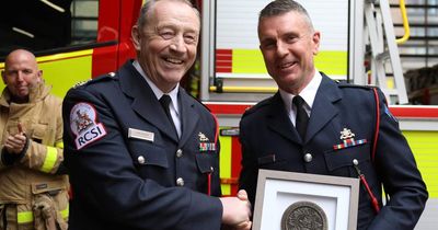 Dublin Fire Brigade pays tribute to officer after three decades of service