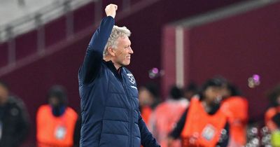 'What we want' - David Moyes makes relegation claim amid Conference League semi-final point